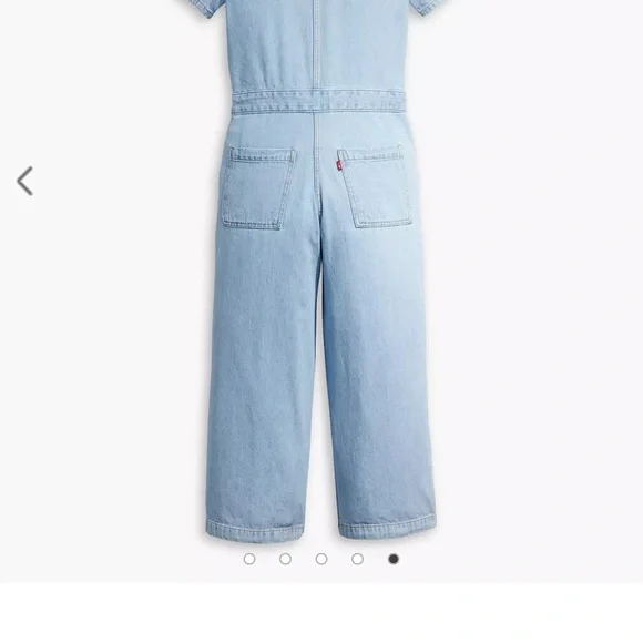 Levi's Light Blue Denim Jumpsuit NWT - Picture 6 of 10